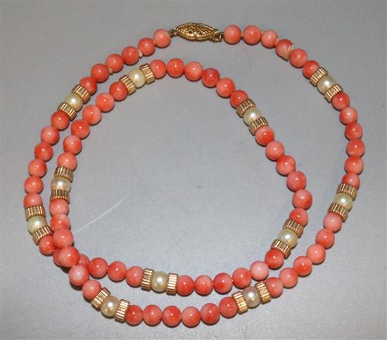 Coral necklace